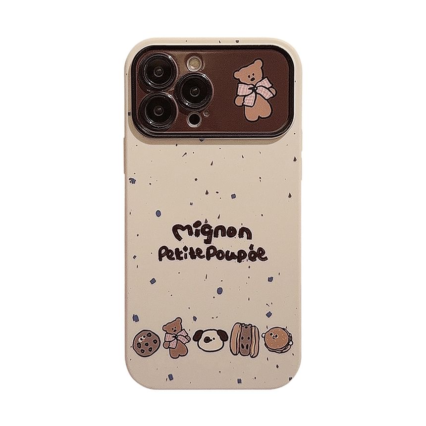 Case Lettering Phone Cartoon