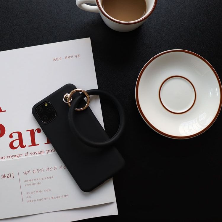 Charm Plain Case Phone Hoop