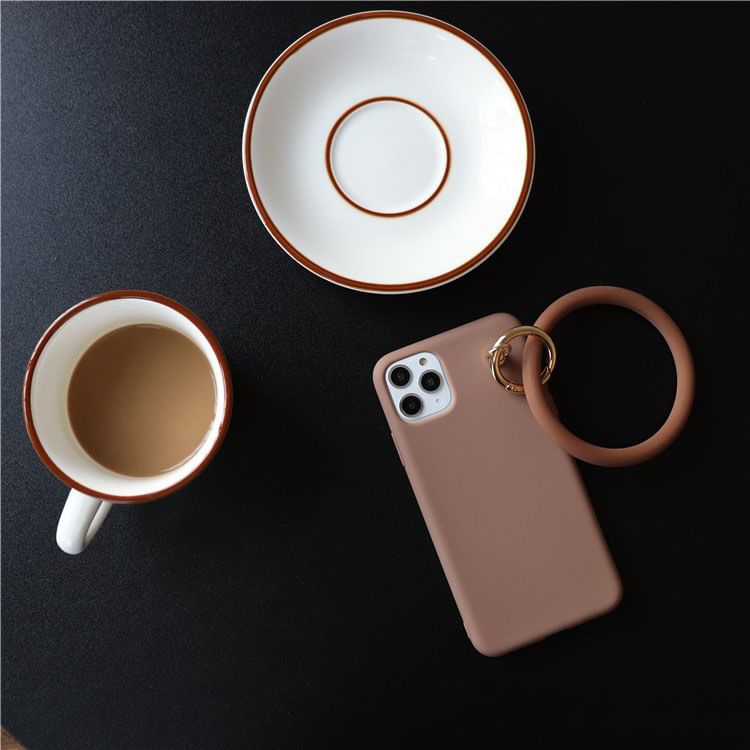 Charm Plain Case Phone Hoop