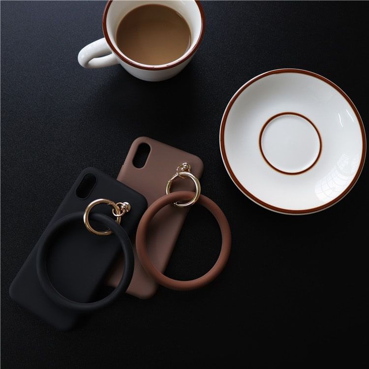 Charm Plain Case Phone Hoop