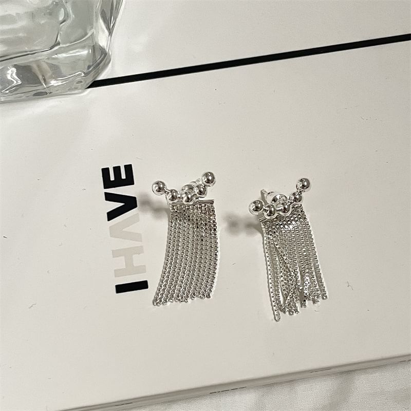 Ear Beaded Fringed Jacket