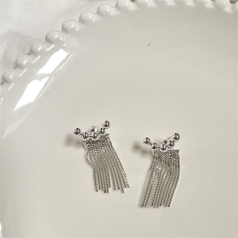 Ear Beaded Fringed Jacket