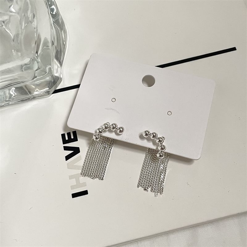 Ear Beaded Fringed Jacket