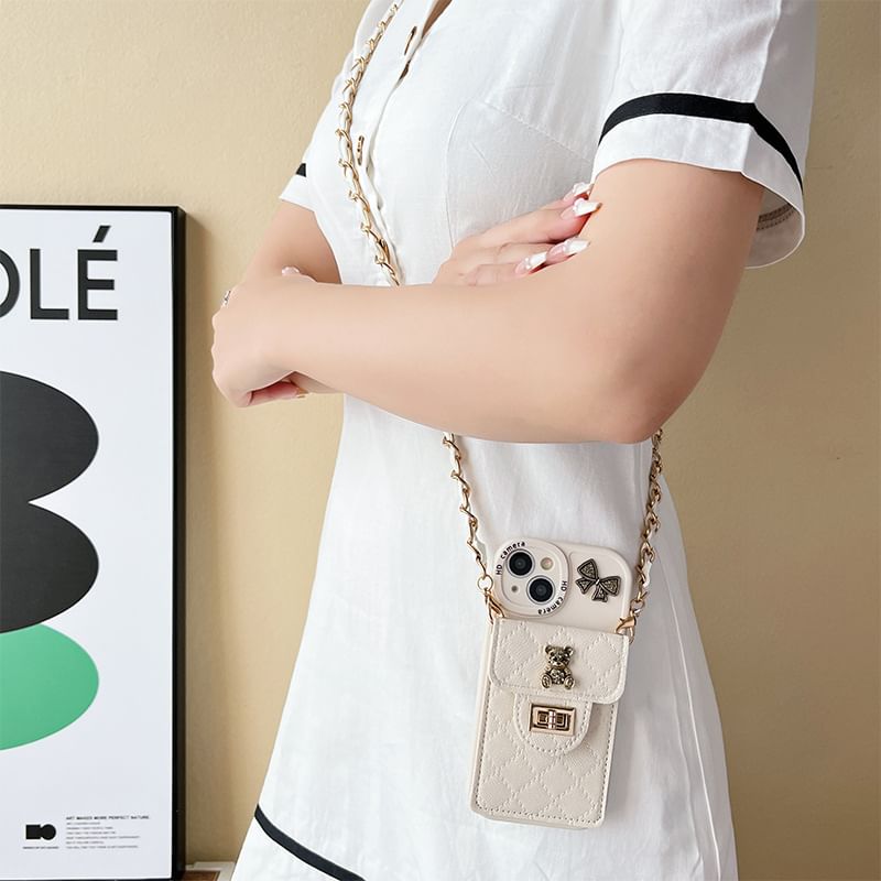 Phone Card Holder Bear Case