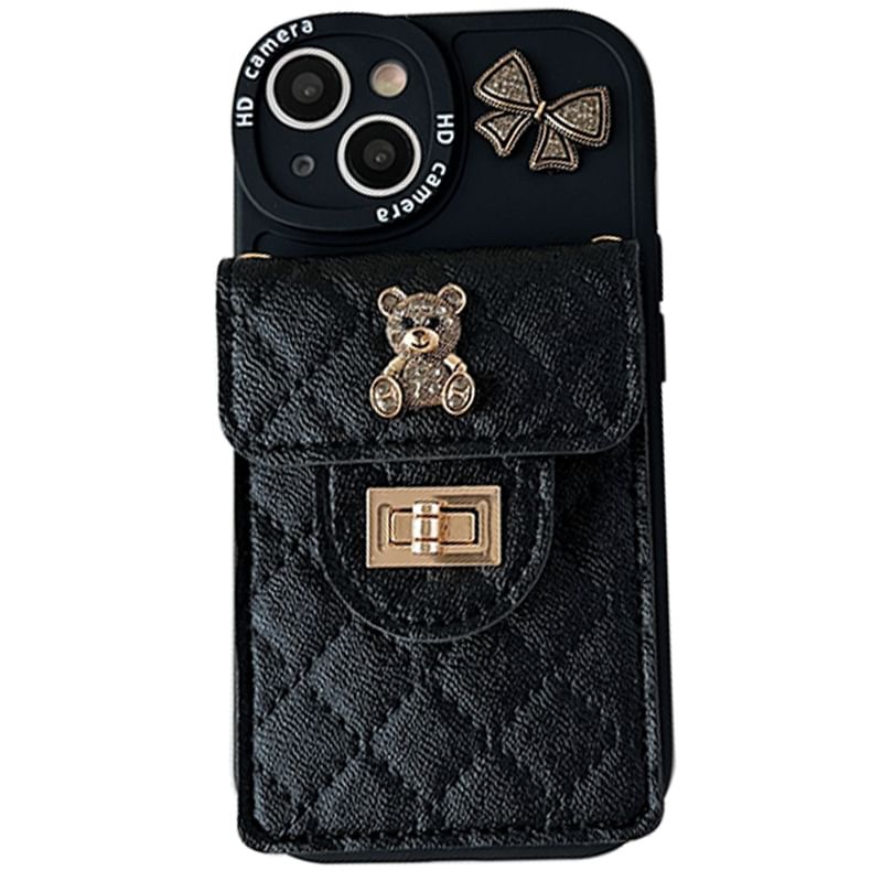 Phone Card Holder Bear Case
