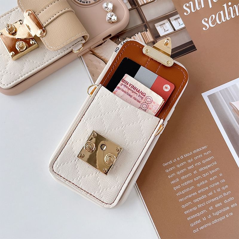Holder Buckled Card Phone Case