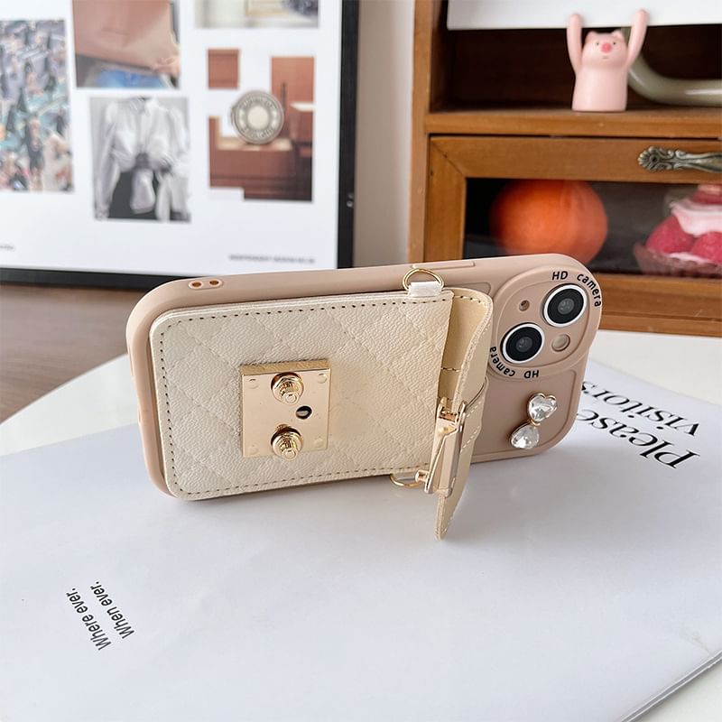 Holder Buckled Card Phone Case