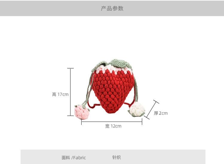 Crossbody Strawberry Bag