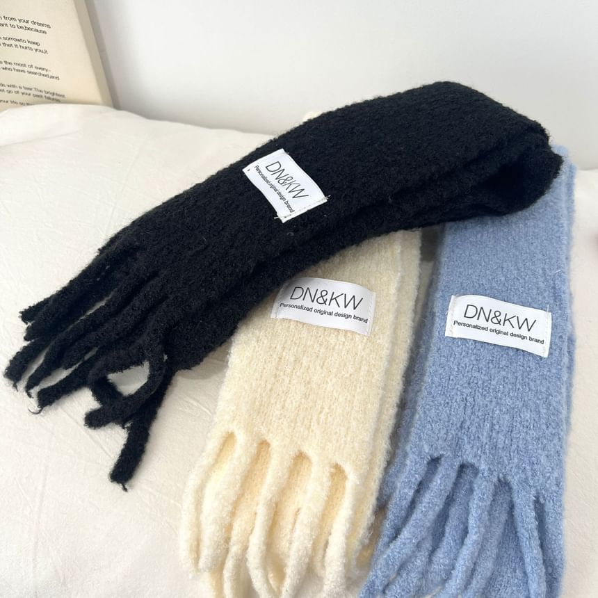 Plain Scarf Fringe
