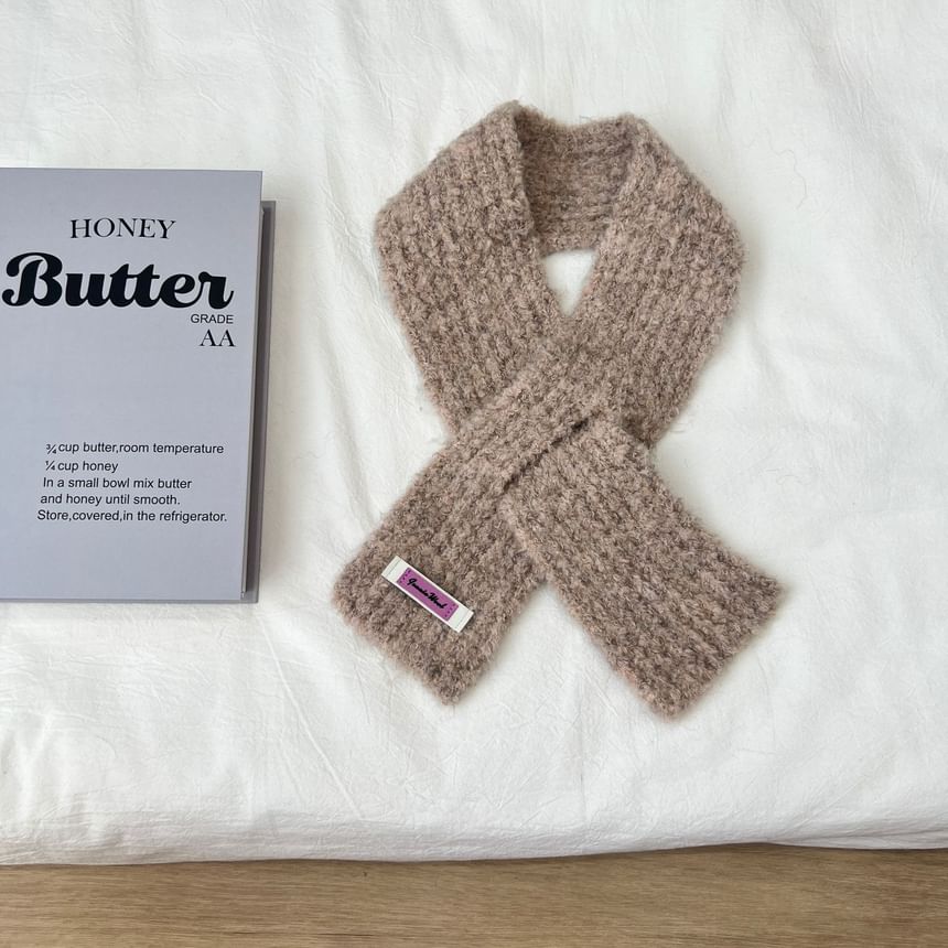Criss Scarf Cross Light Knit