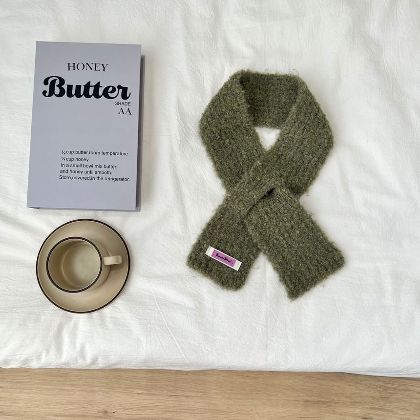 Criss Scarf Cross Light Knit