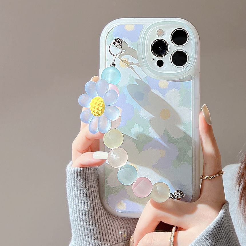 Floral Phone Case Strap