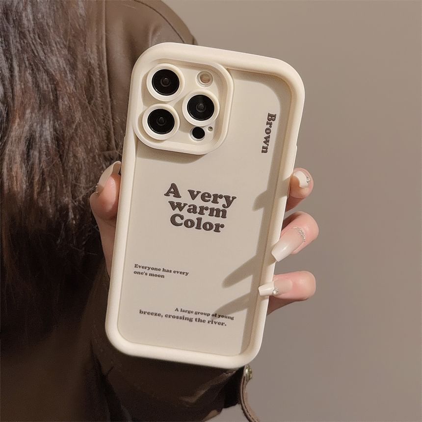 Lettering Case Phone