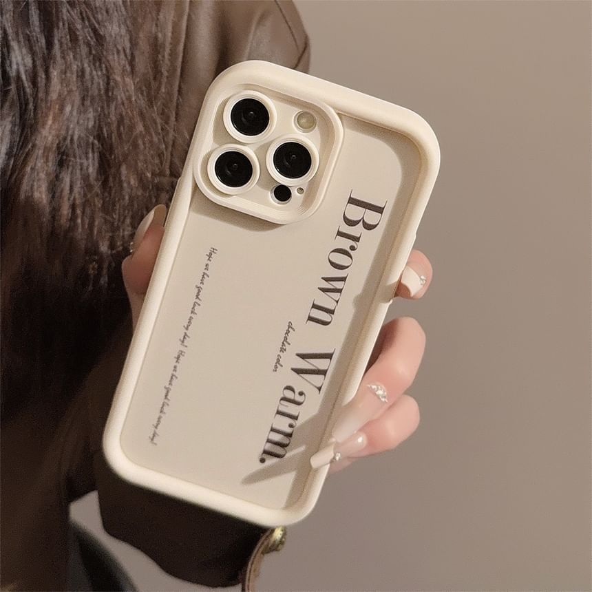 Lettering Case Phone