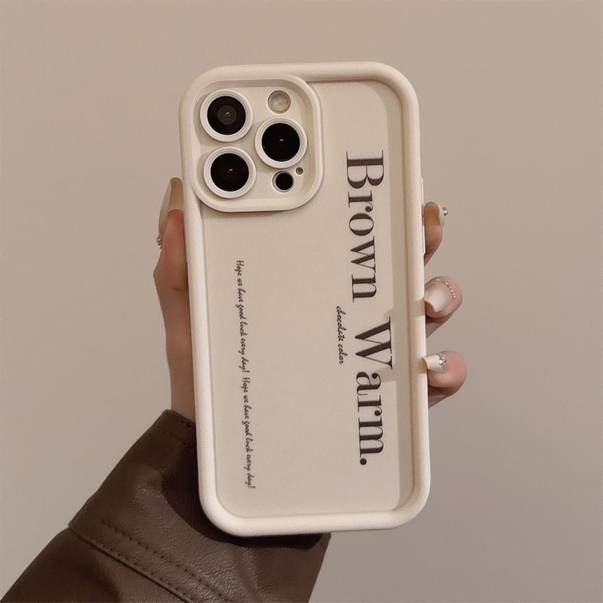 Lettering Case Phone
