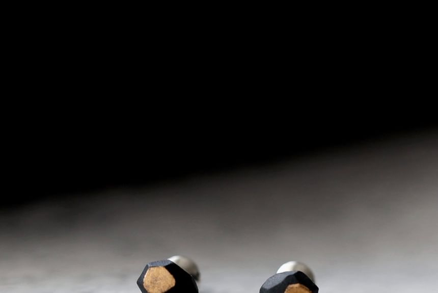 Earring Ceramic Stud Geometric