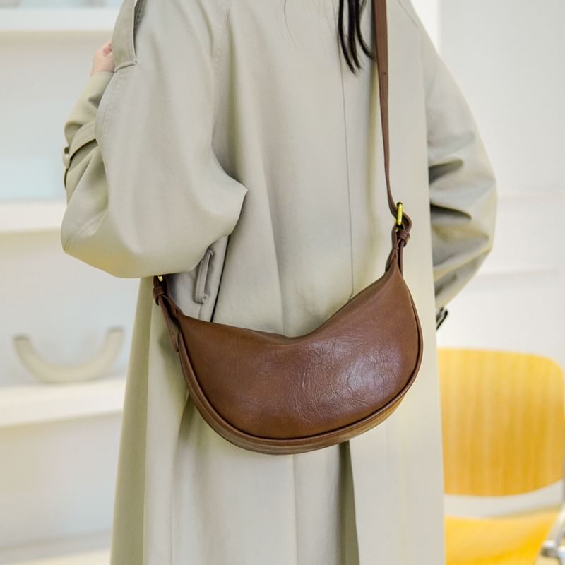 Bag Leather Faux Crossbody