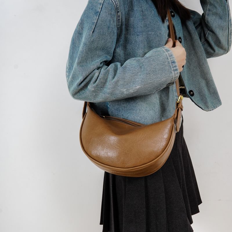 Bag Leather Faux Crossbody