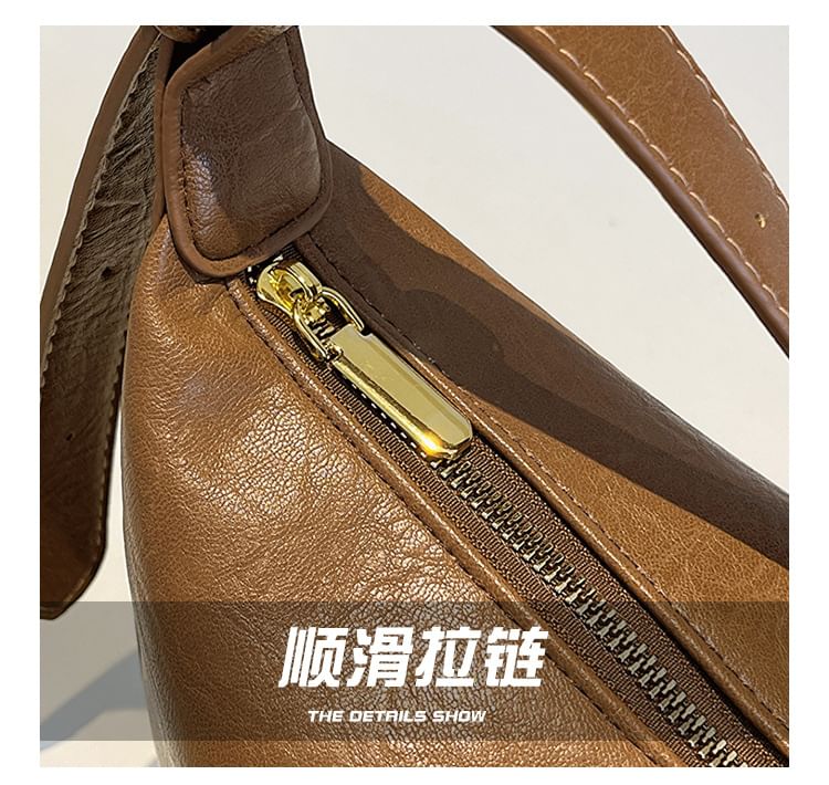 Bag Leather Faux Crossbody