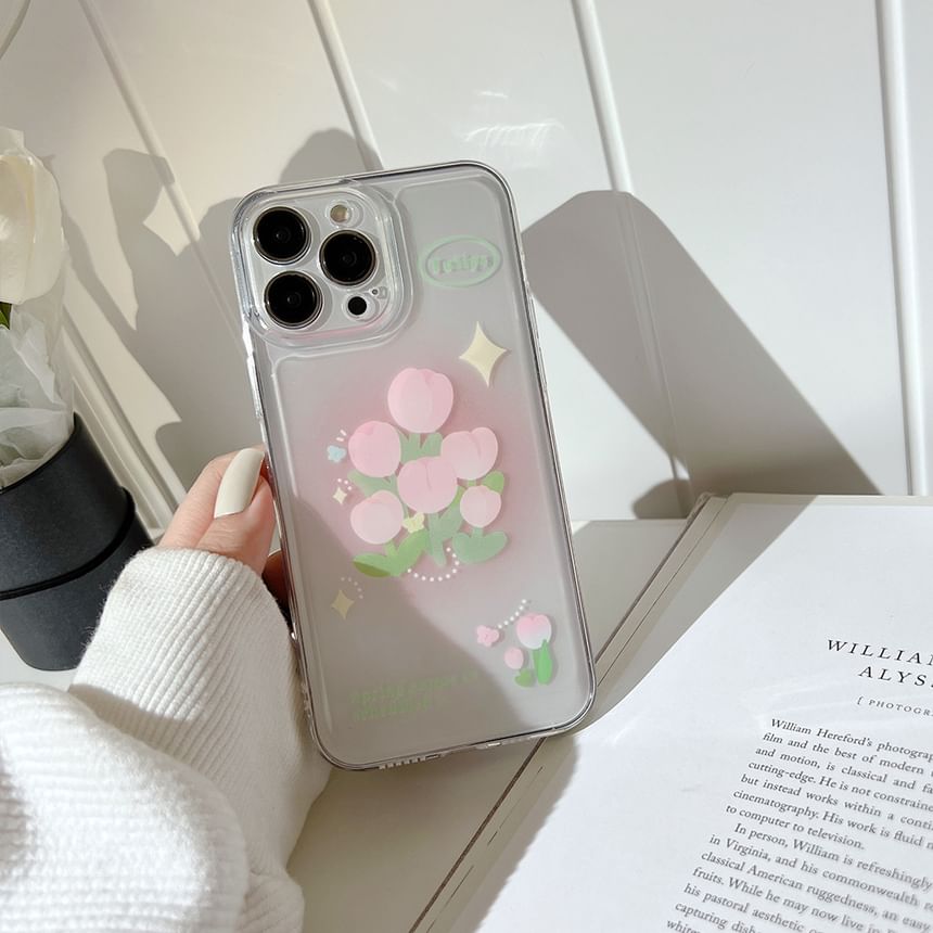 Phone Tulip Holographic Case