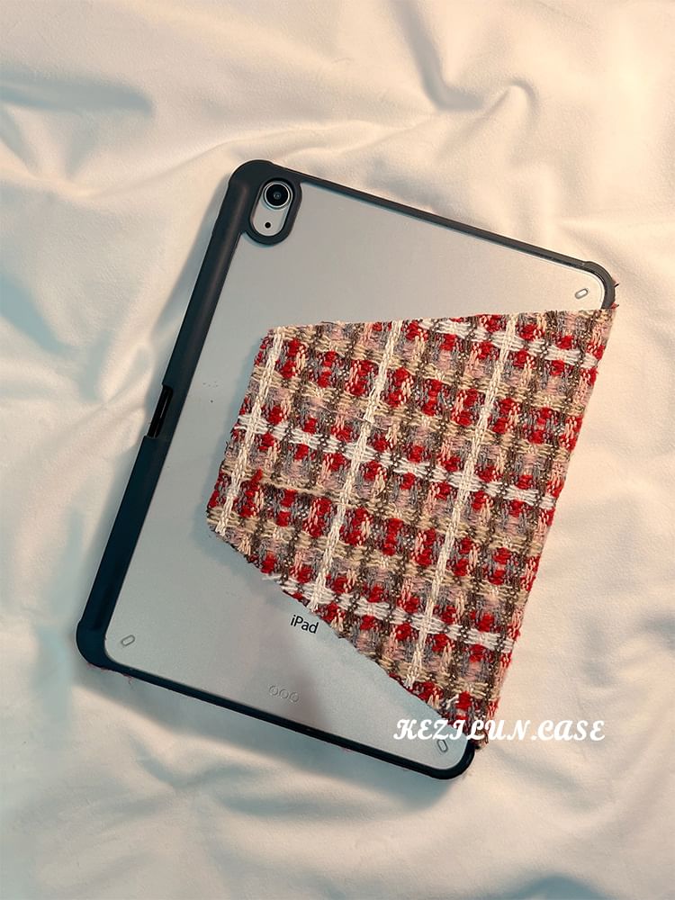 Plaid Case Knit iPad