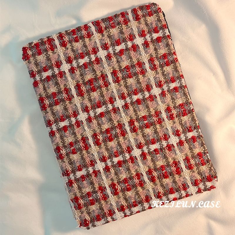 Plaid Case Knit iPad