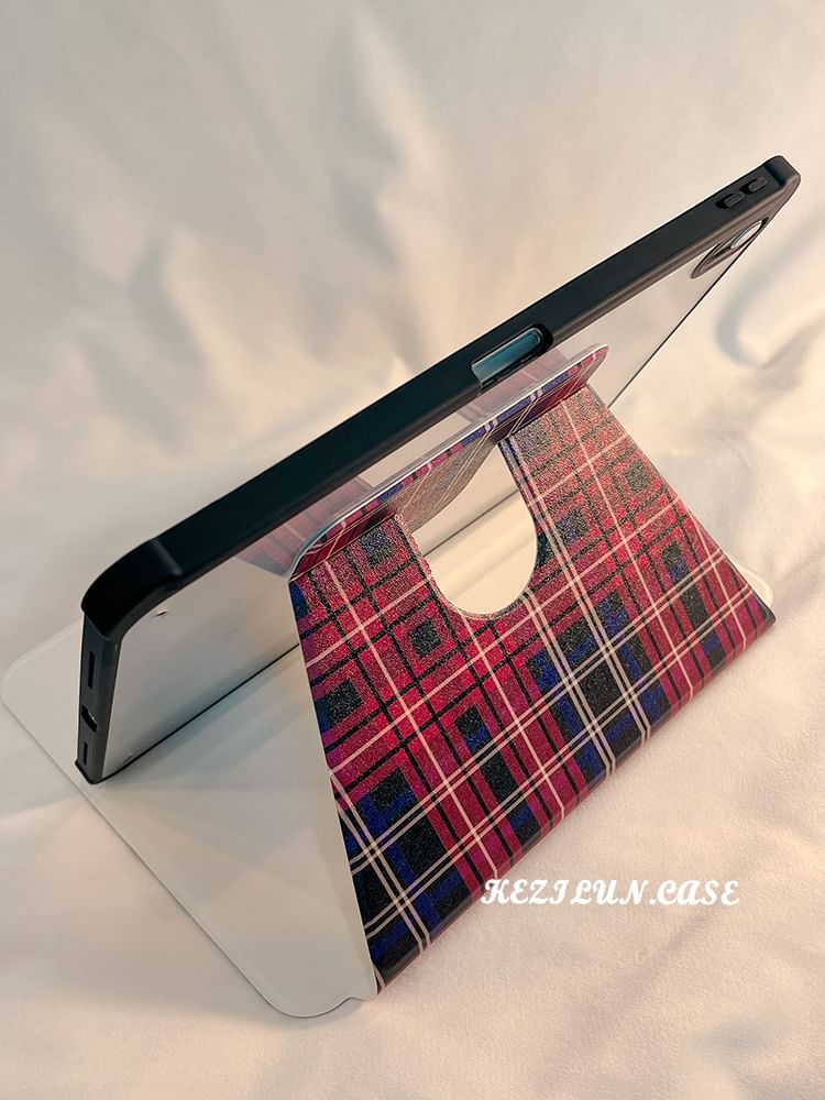 Plaid Case iPad