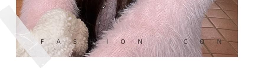 Ear Metal Hat Cat Plate Chenille