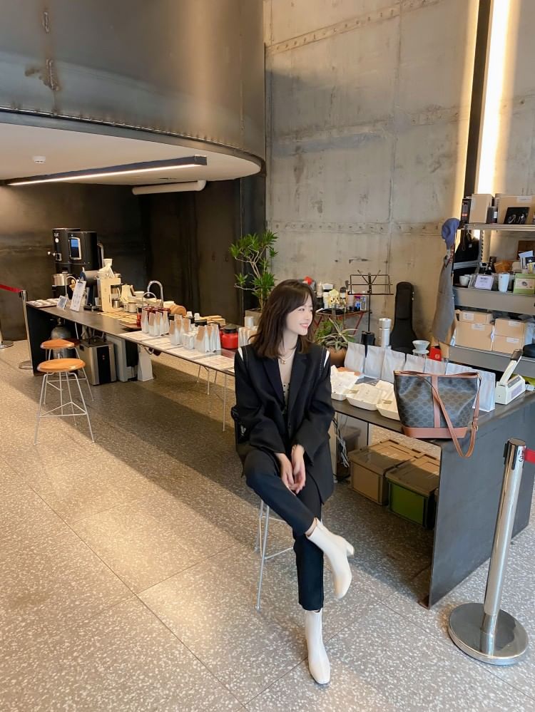 Heel High Short Lined Fleece Boots