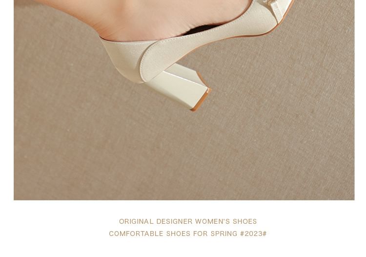 Heel High Pumps Pointy