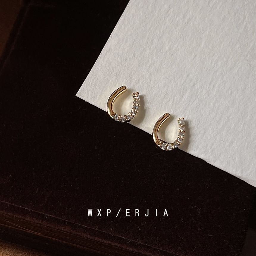 Alloy Cuff Rhinestone Ear