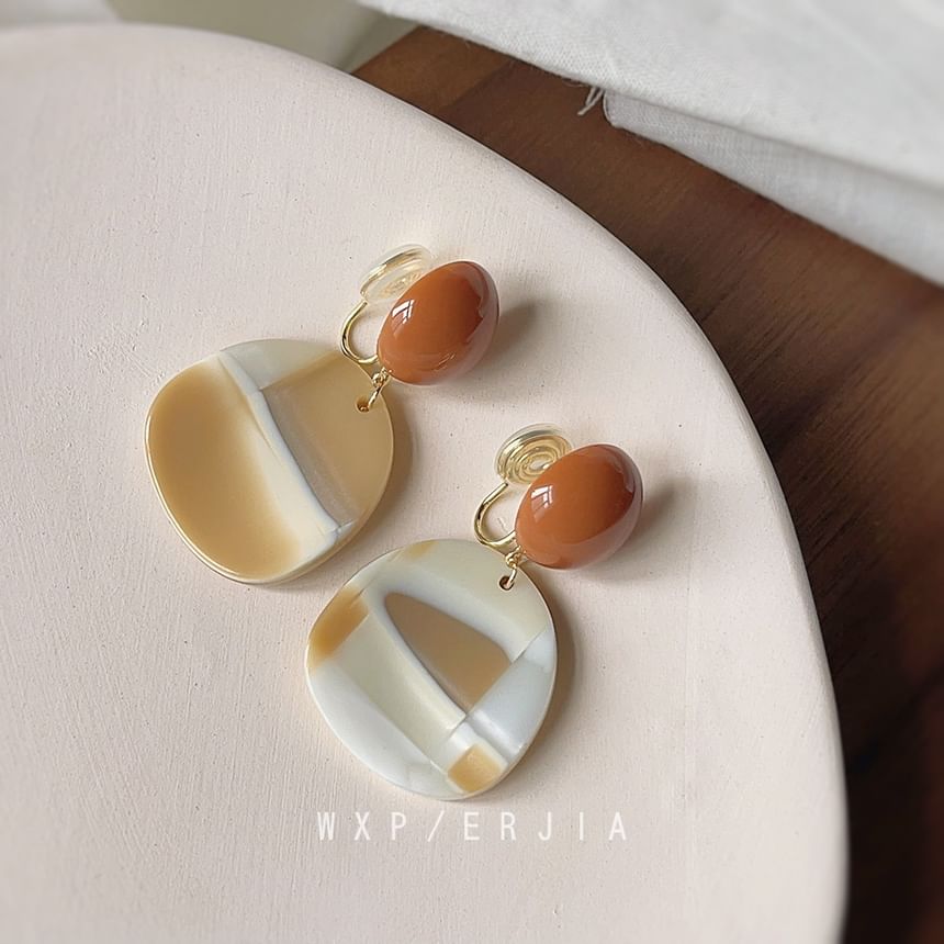 Alloy Ear Drop Cuff Acrylic