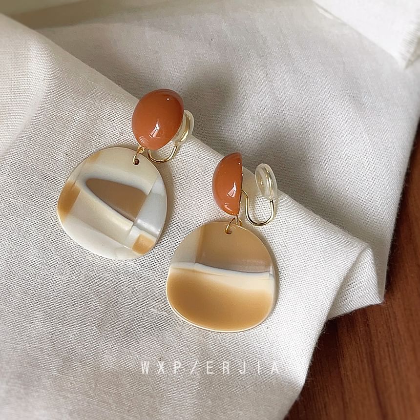 Alloy Ear Drop Cuff Acrylic