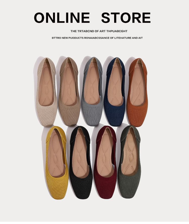 Woven Flats Plain