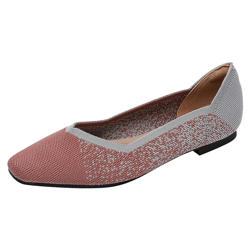 Woven Flats Two Tone