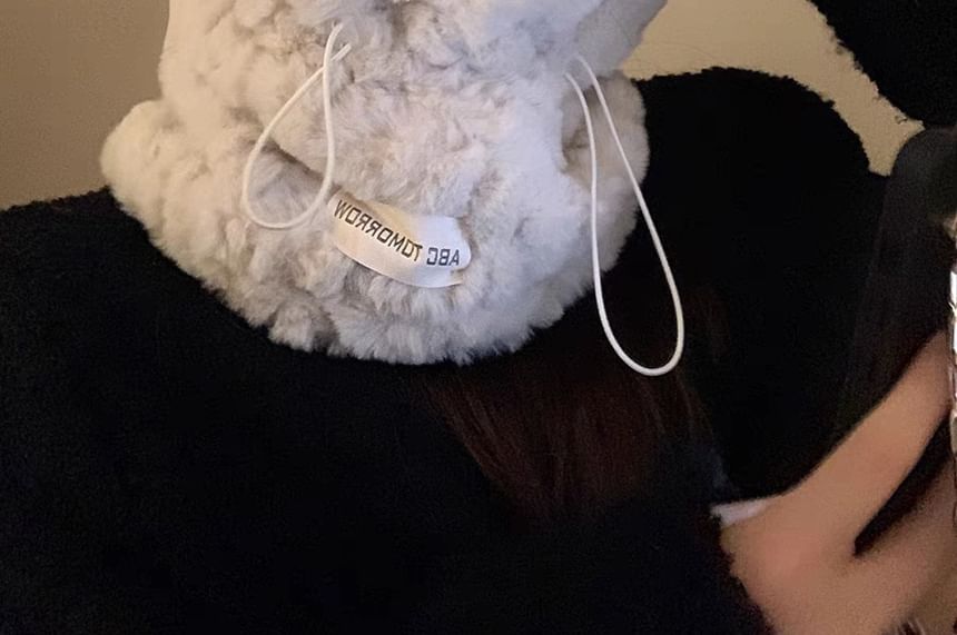 Bear Hat Ear Trapper Fleece