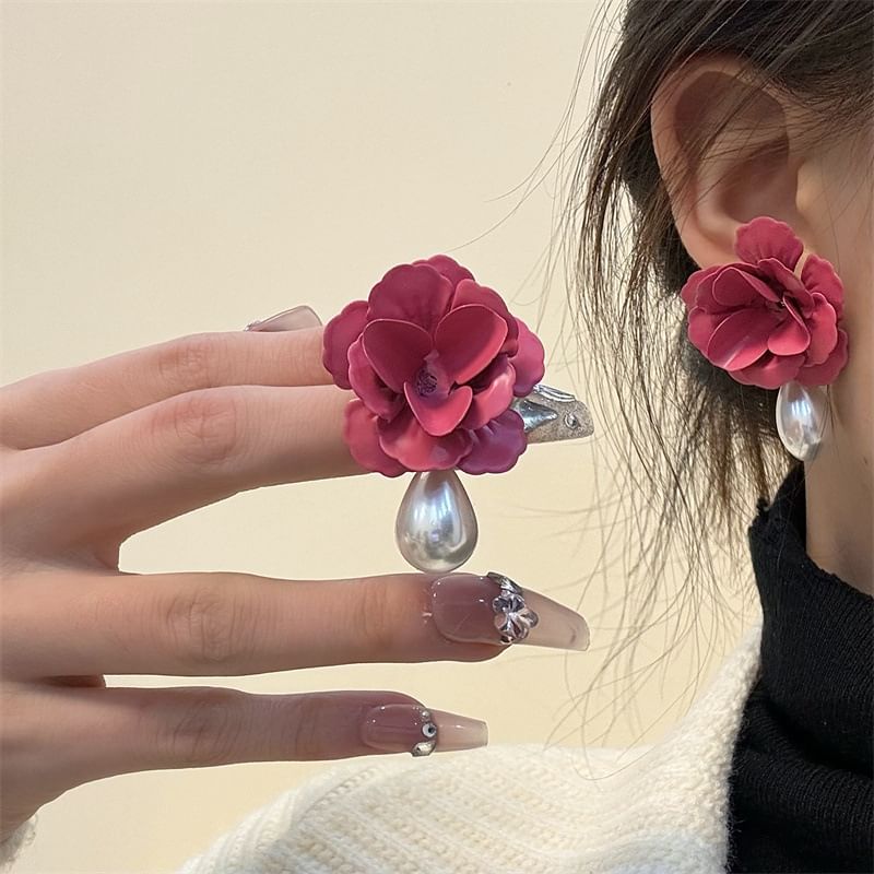 Drop Earring Rose