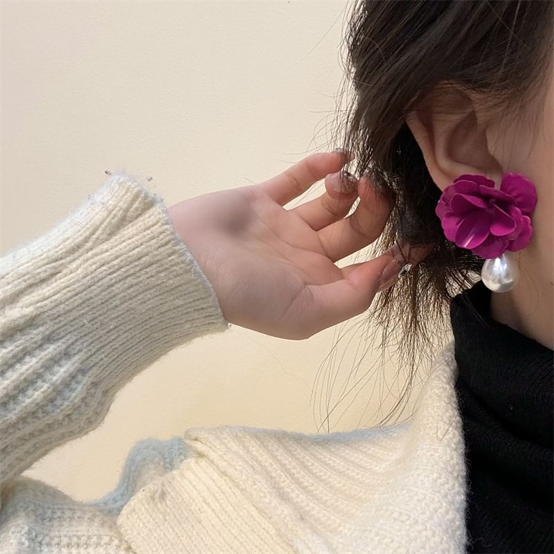 Drop Earring Rose