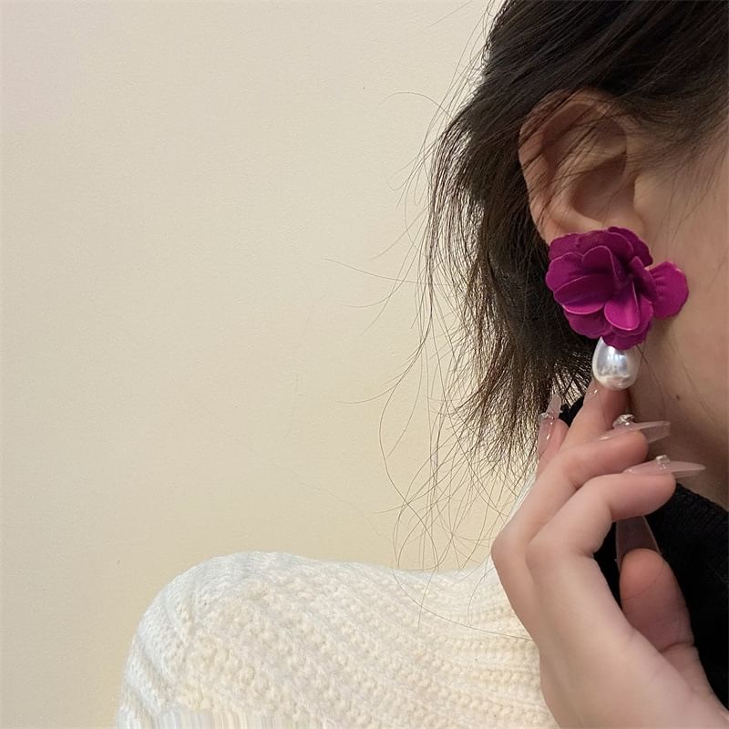 Drop Earring Rose