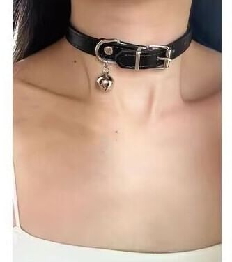 Faux Choker Leather