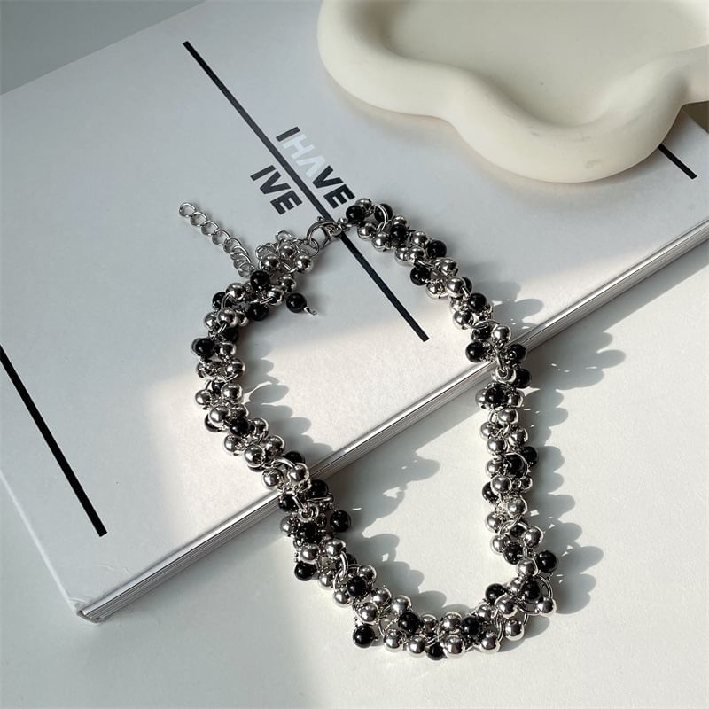 Beaded Layered Choker