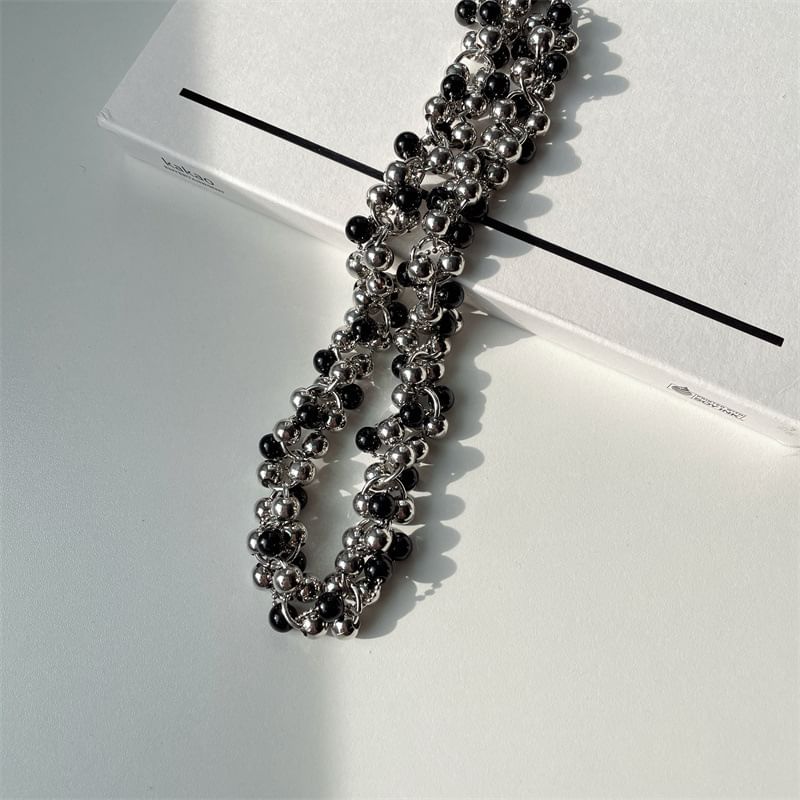 Beaded Layered Choker