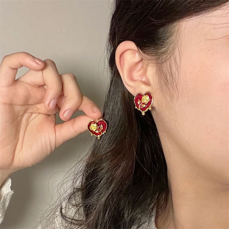 Heart Earring Drop