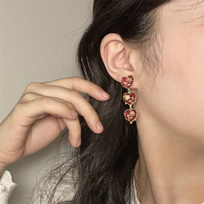 Heart Earring Drop