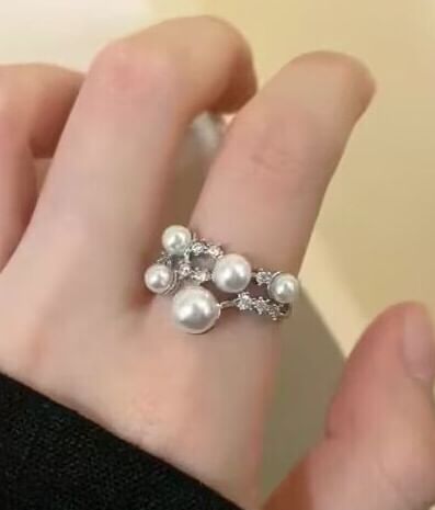 Pearl Ring Faux