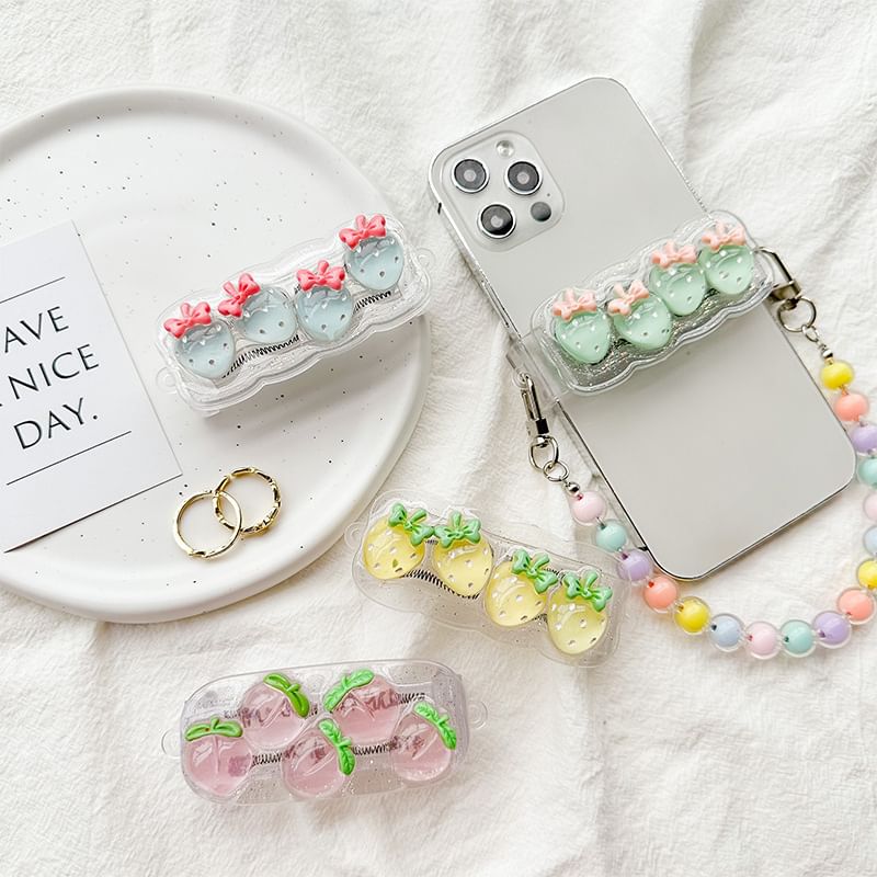 Lanyard for Designs) Fruit (Various Clip Phone