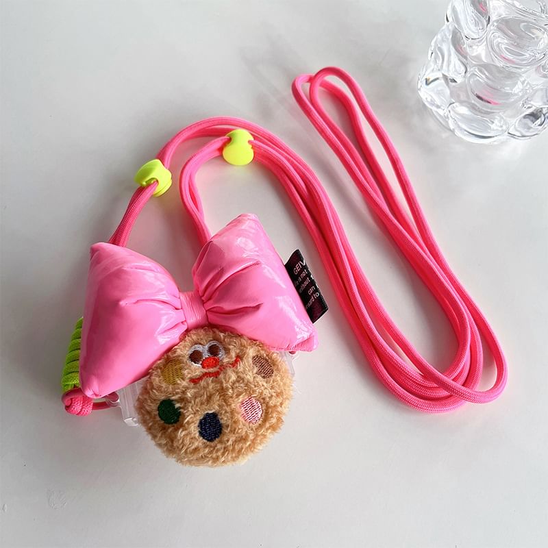 / Phone Lanyard Cookie Clip Bow Set