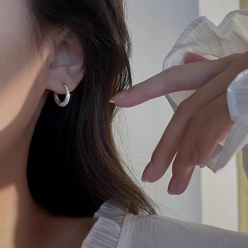 Sterling Silver Earring (Various Designs) Huggie