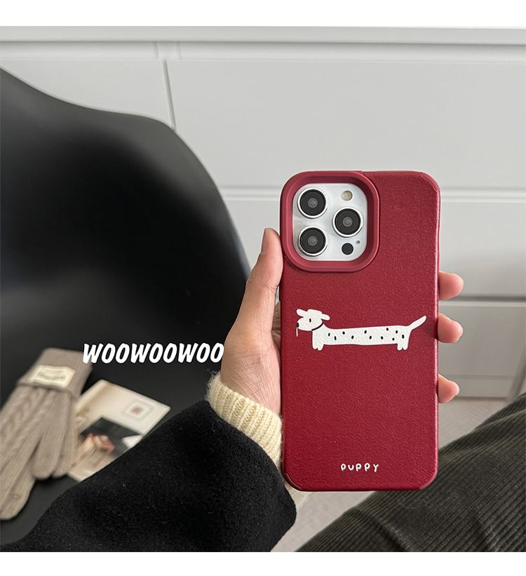 Pom Case Bell Phone Dog