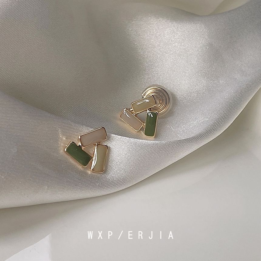 Glaze Clip-On Earring Geometric